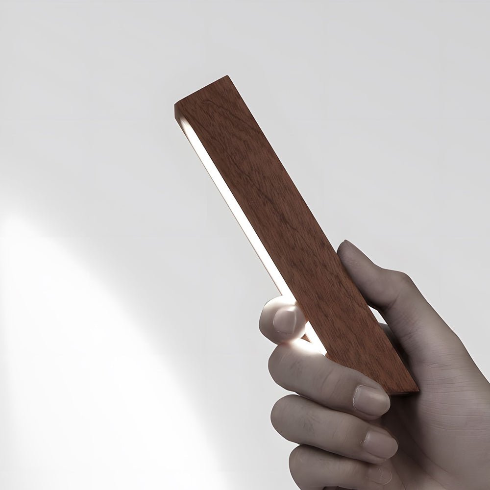 Nordic Style Dual Magnetic Wooden Touch-Controlled LED Desk Lamp