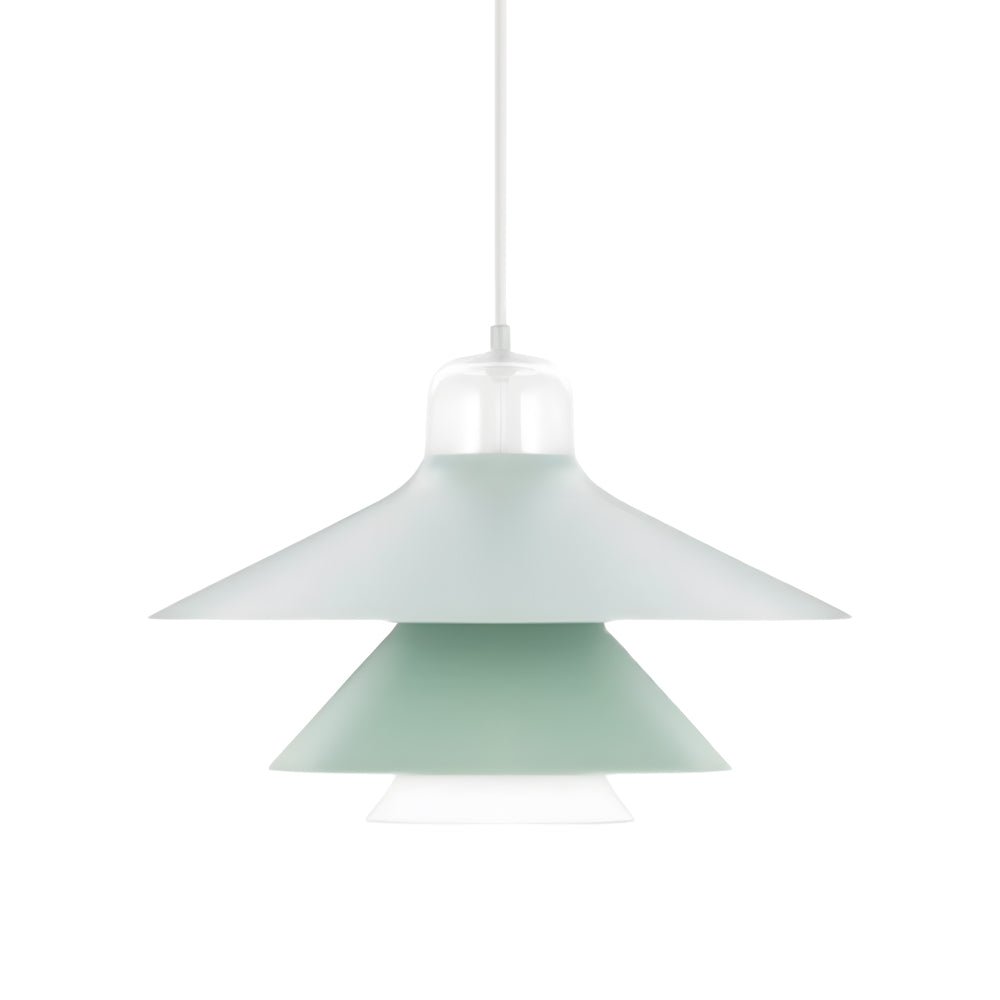 Minimalist Nordic Iron and Glass LED Pendant Light for Home Decor
