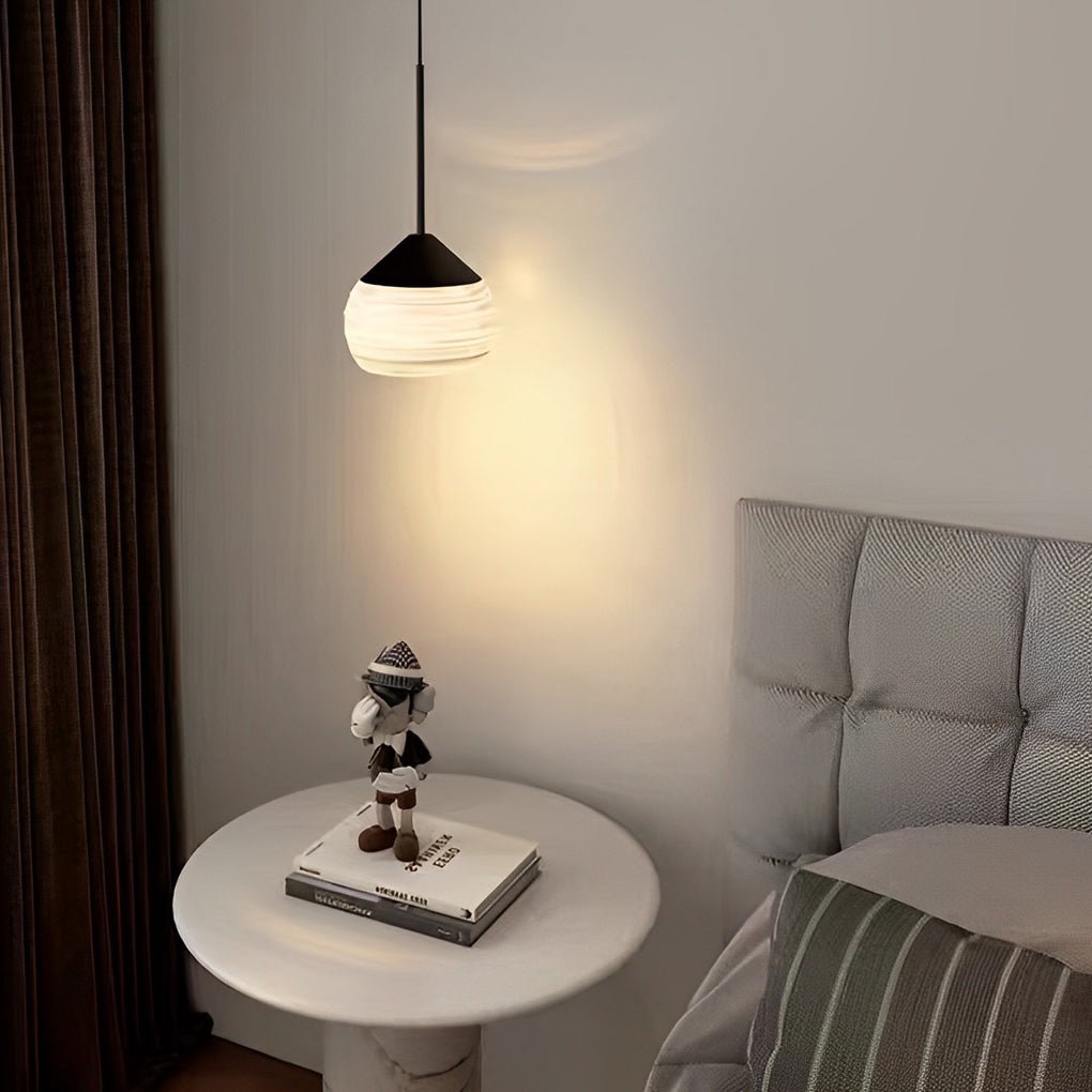 Nordic Clear Acrylic Ball Pendant Light for Modern Living Room Decor