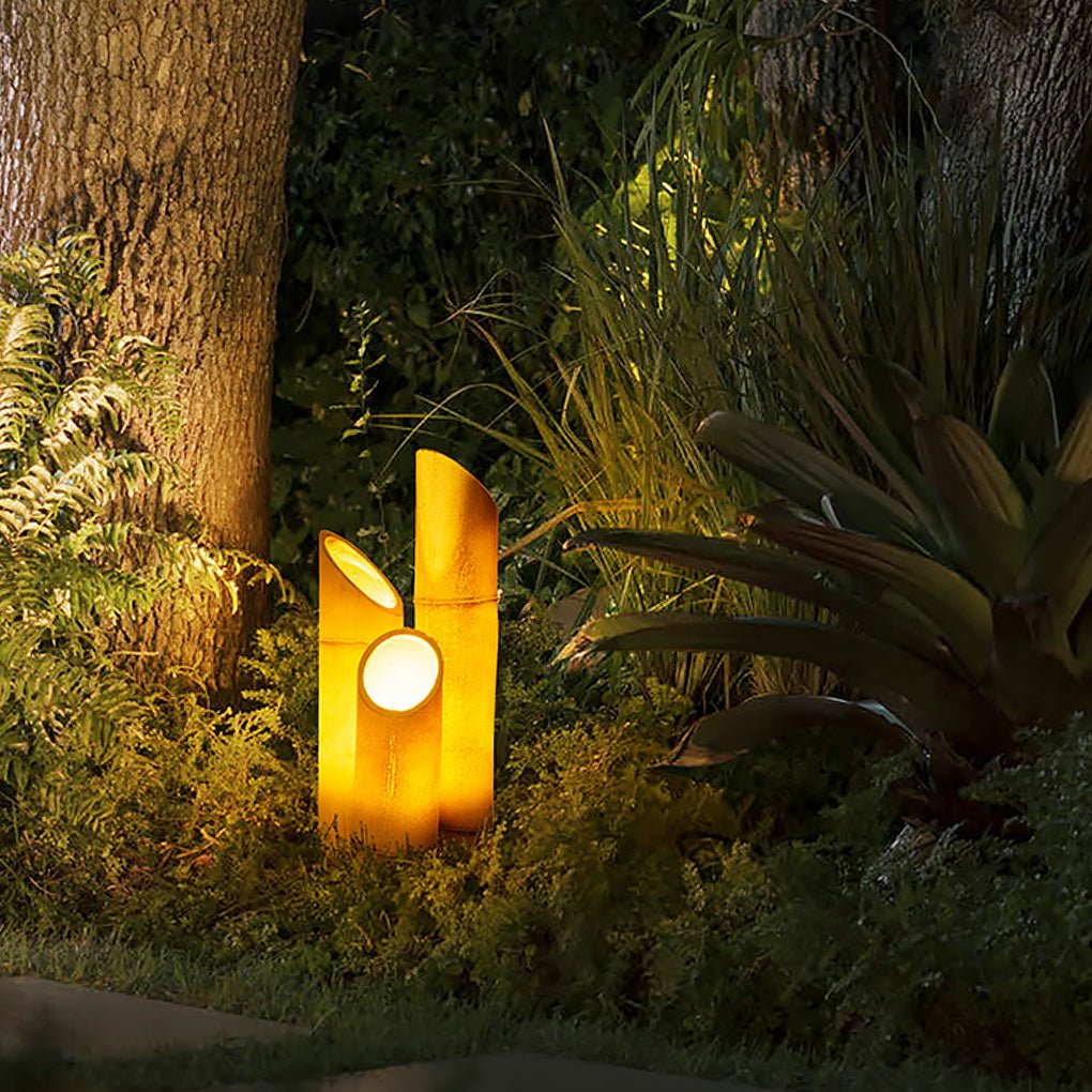 Charming Colorful LED Resin Outdoor Landscape Lights for Garden Decor