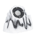 Rustic Brown Resin Stone LED Garden Light for Outdoor Spaces