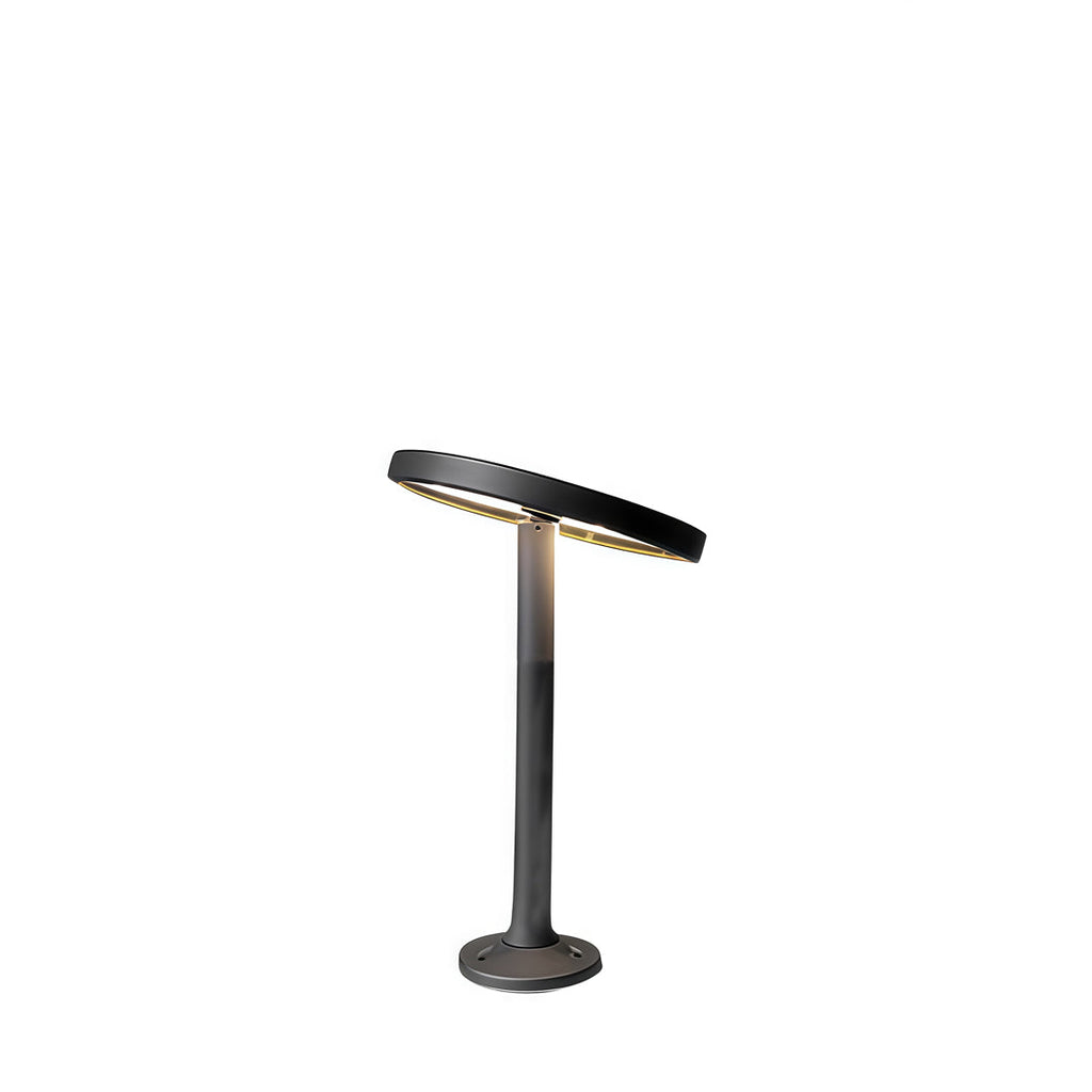 Modern Waterproof LED Path Lights in Black for Outdoor Landscape Design