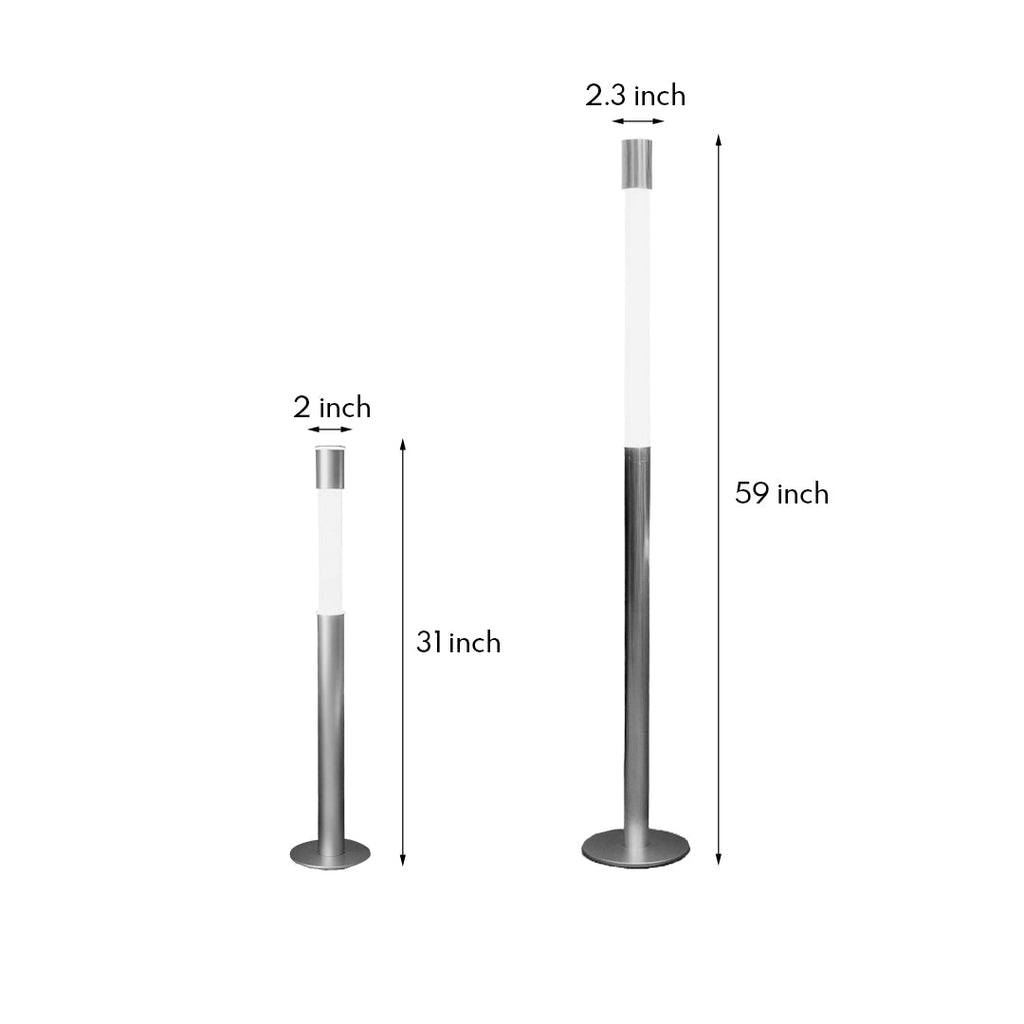 Elegant Minimalist Gray Italian Floor Lamp for Living Room Office décor
