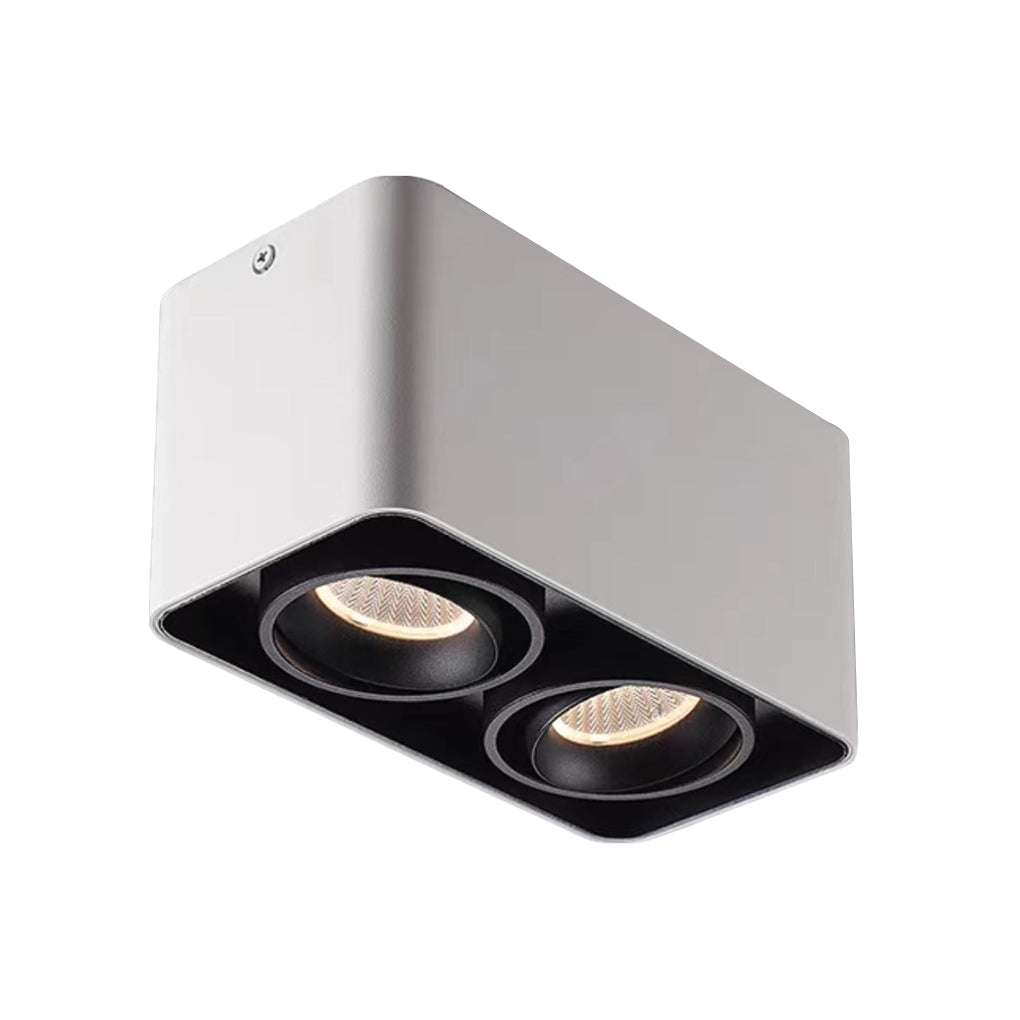 Square Surface Mounted LED Ceiling Light Fixture for Modern Interiors