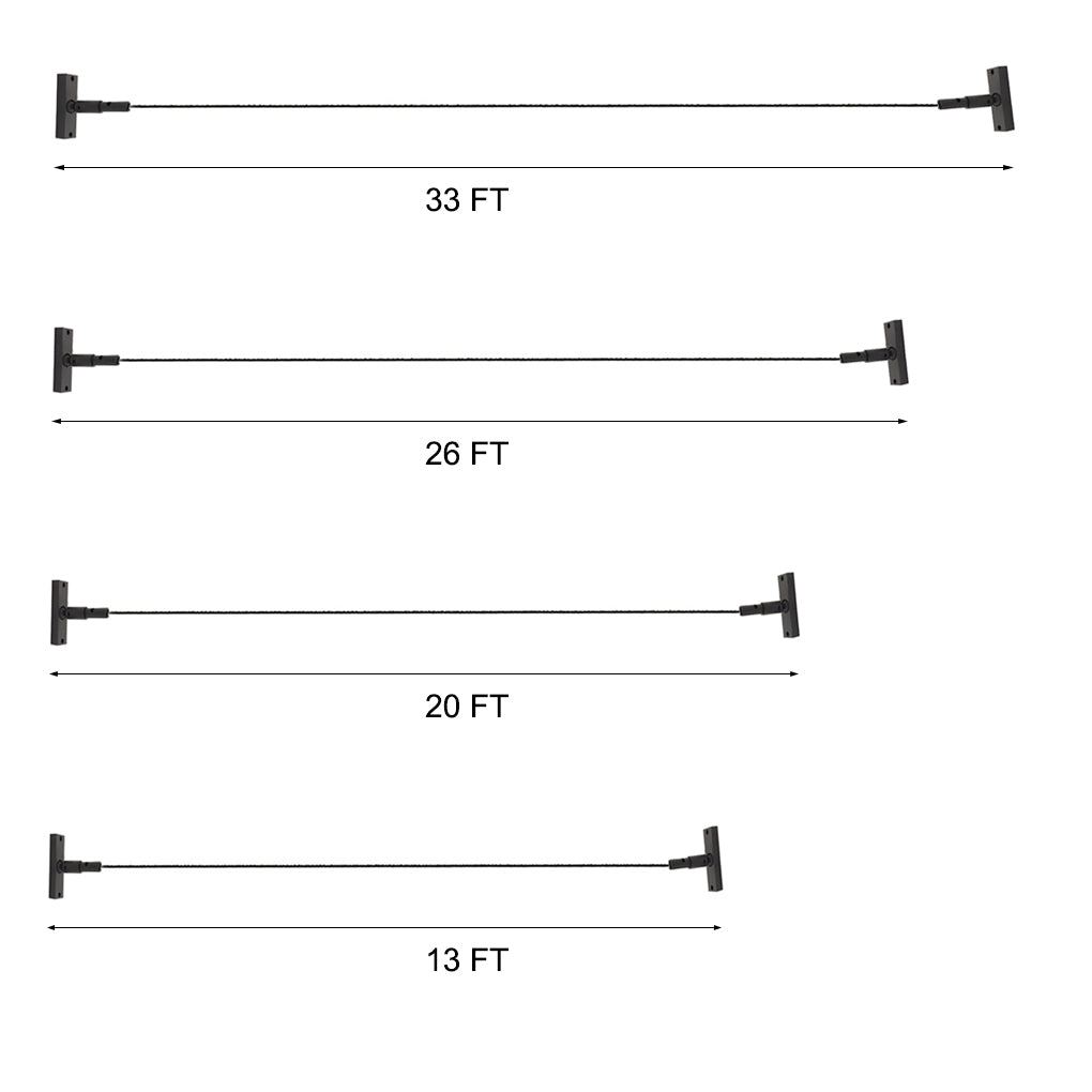 Rotatable Modern Black COB Linear Light Fixture for Living Room Decor