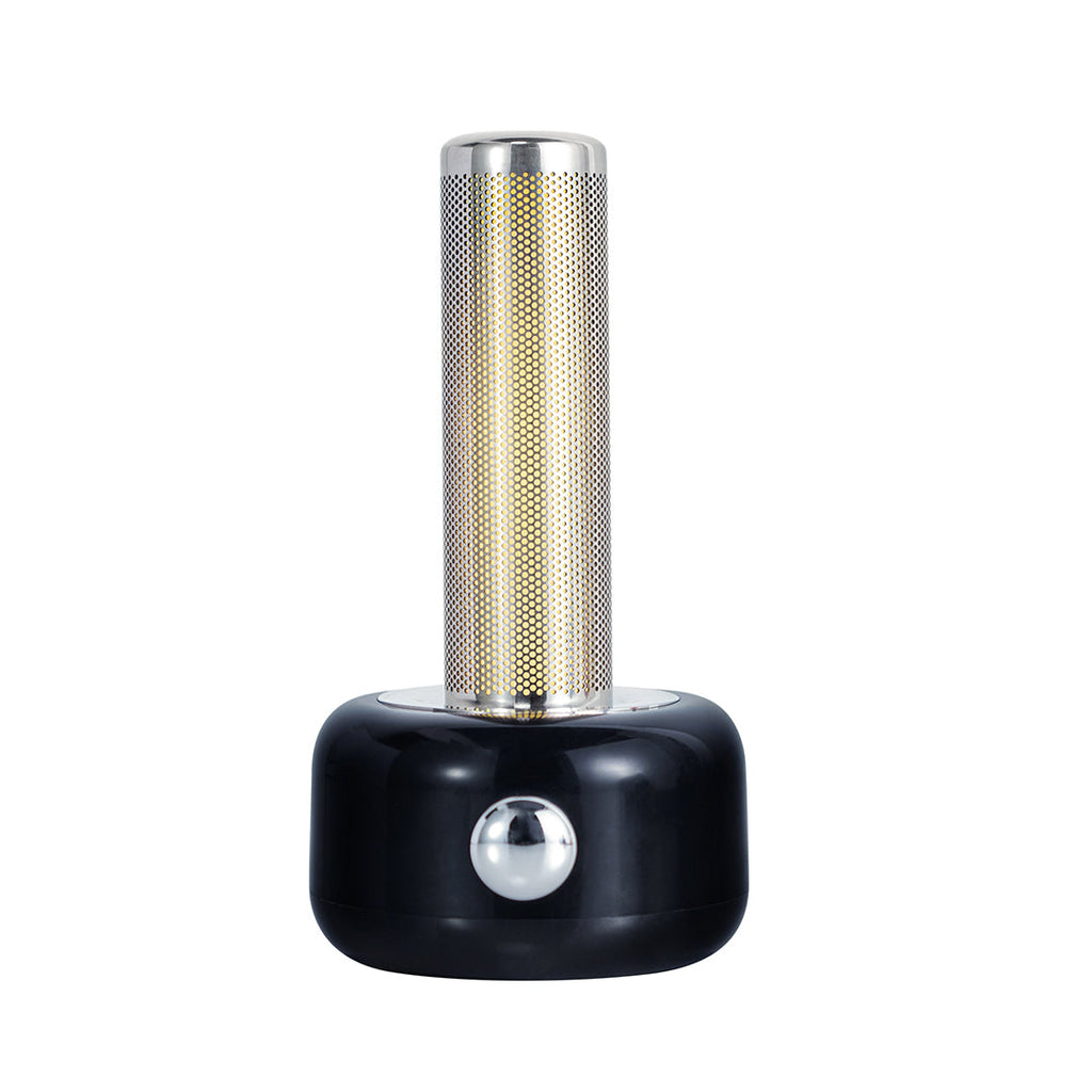 Sleek Metallic RGB Ambient Table Lamp for Modern Home Decor & Offices