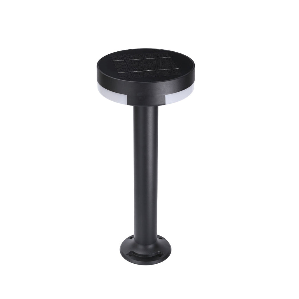 Contemporary Black Waterproof Metal Pathway Lights for Outdoor Gardens