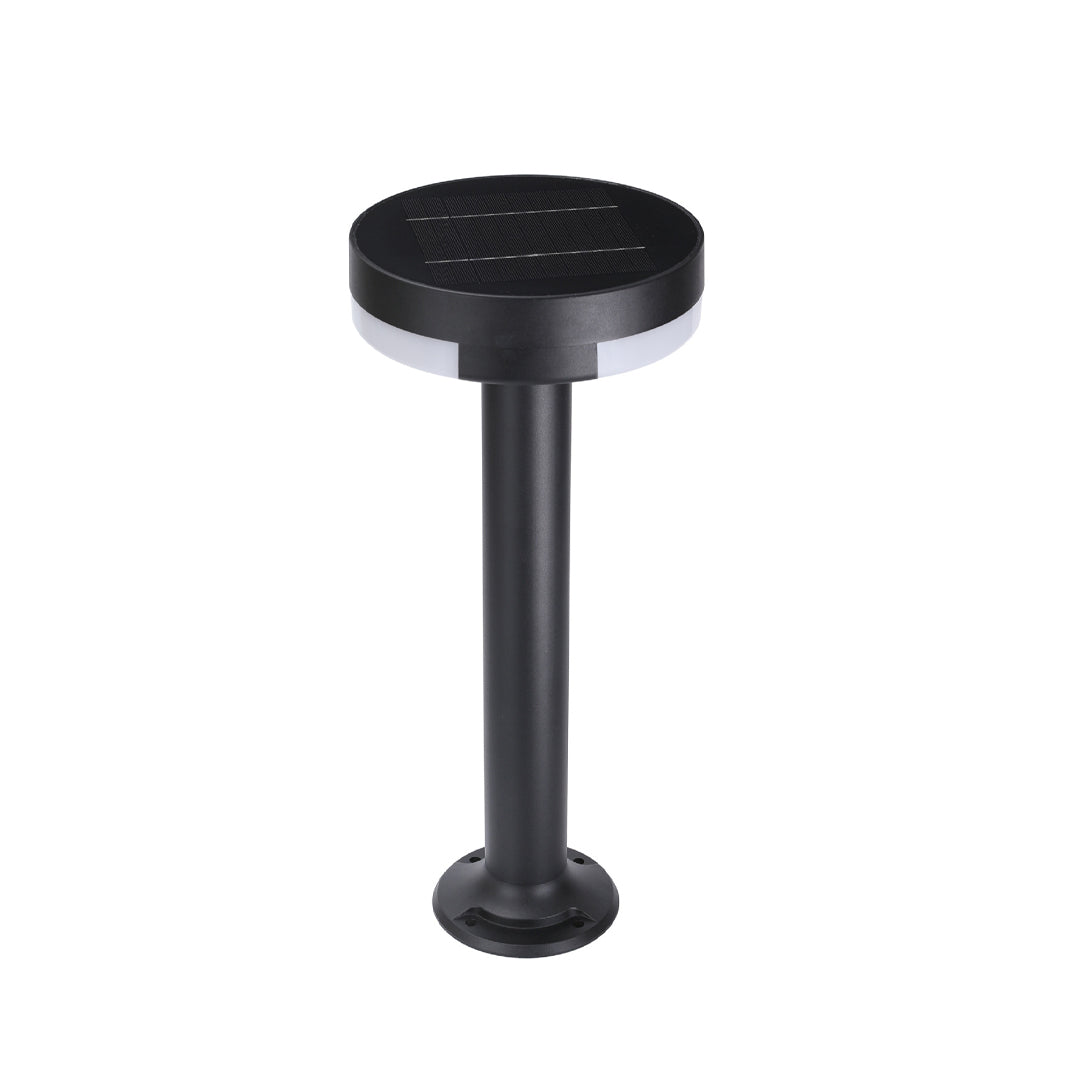 Contemporary Black Waterproof Metal Pathway Lights for Outdoor Gardens