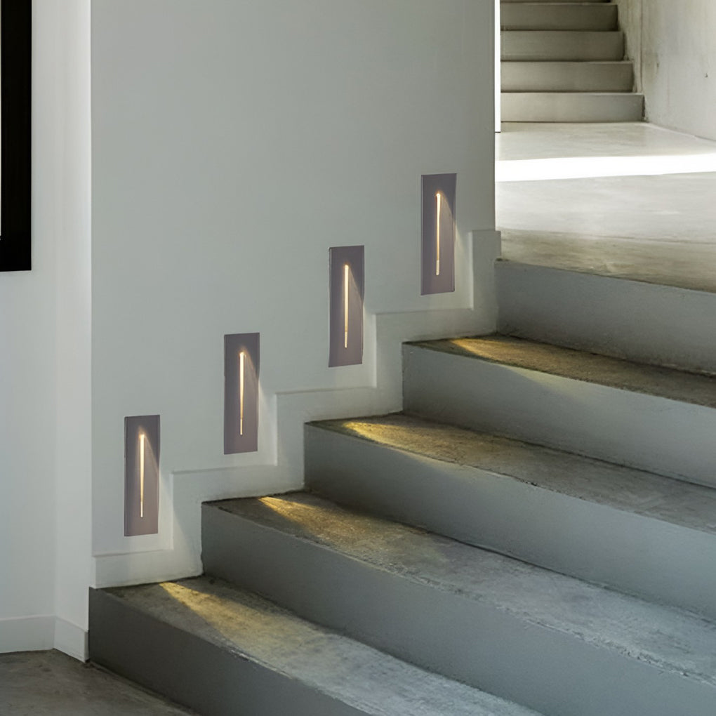 Industrial Waterproof LED Recessed Stair Lamp Light for Entryway Decor