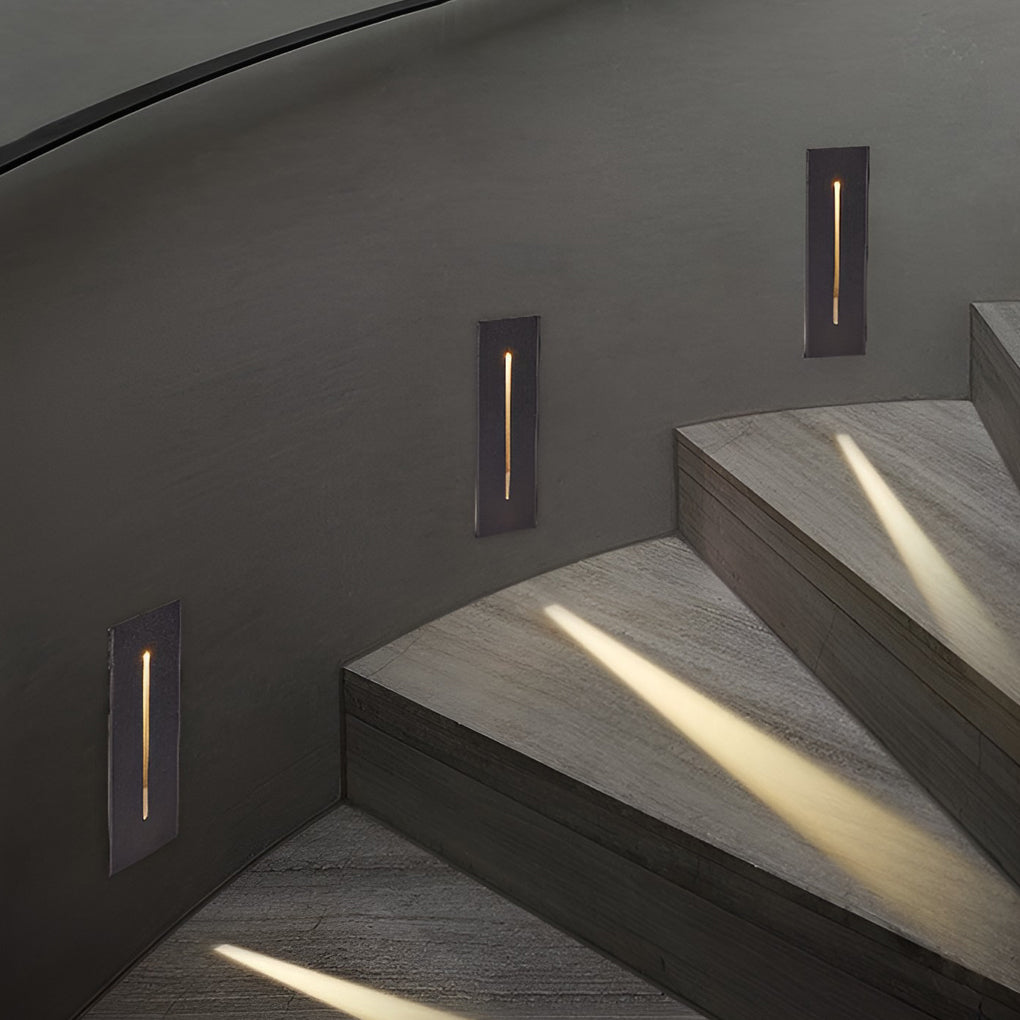 Industrial Waterproof LED Recessed Stair Lamp Light for Entryway Decor