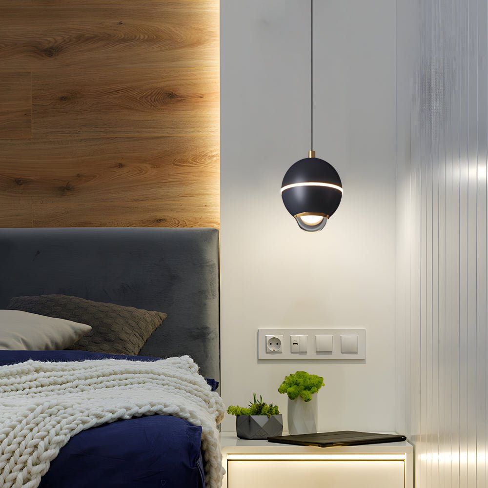 Sleek Silver Metal 3-Step Dimming LED Pendant Light for Contemporary Spaces
