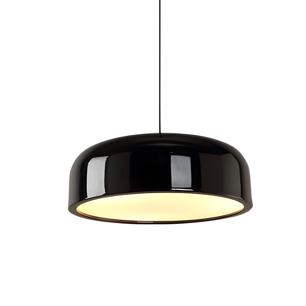 Modern Black and White Aluminum Pendant Light for Dining Room Decor