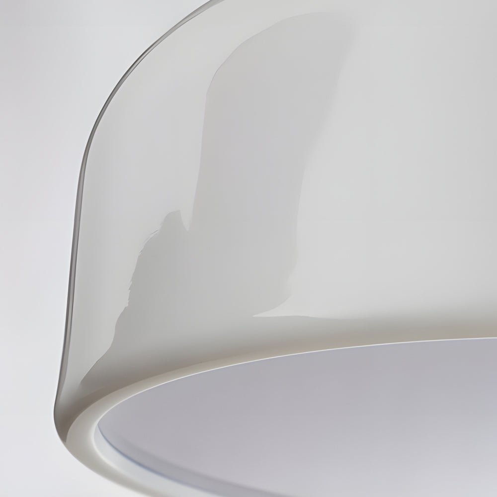 Contemporary Black and White Aluminum Pendant Light for Dining Room