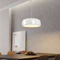 Contemporary Black and White Aluminum Pendant Light for Dining Room