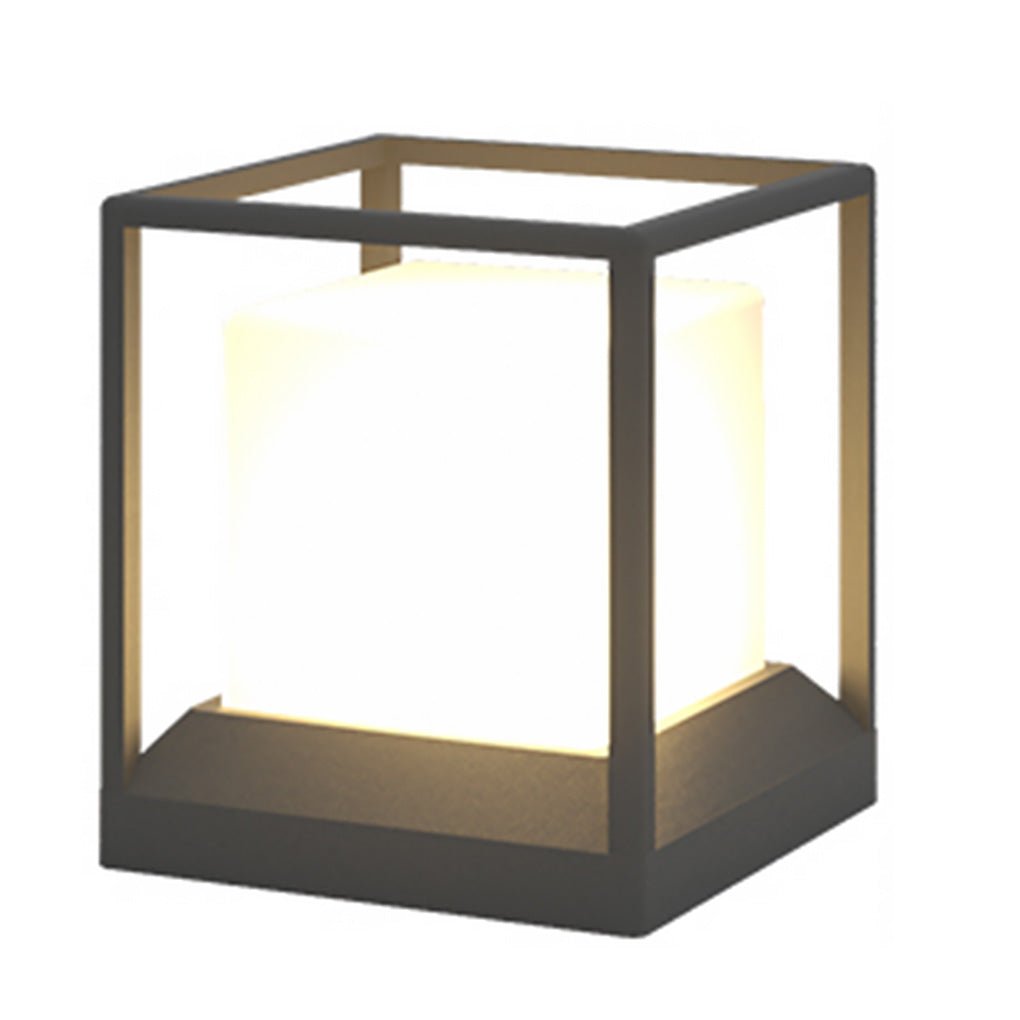 Waterproof LED Stone Pillar Lights for Outdoor Landscape Decor
