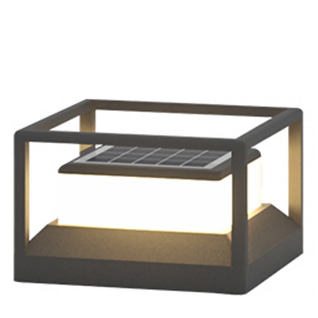 Waterproof LED Stone Pillar Lights for Outdoor Landscape Decor