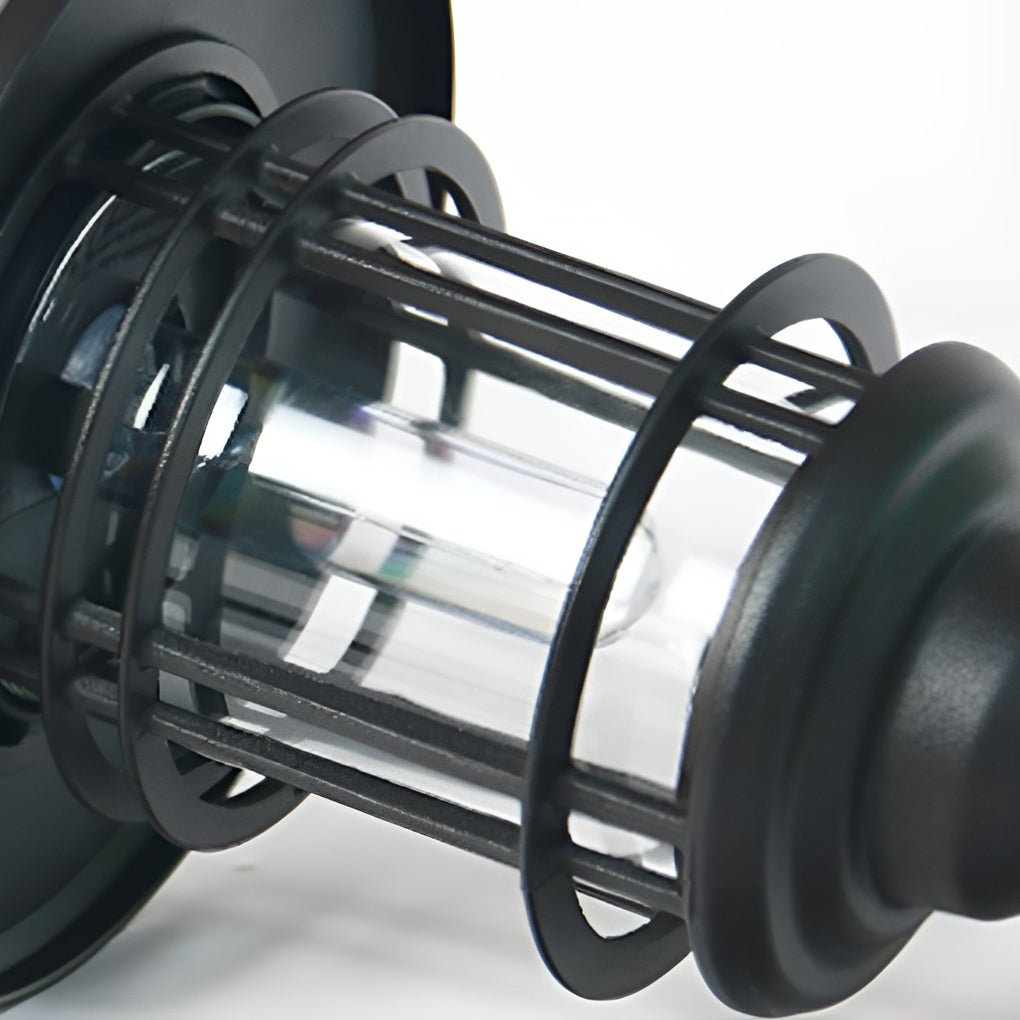 Stylish Stainless Steel & Glass Solar Outdoor Lantern Lights for Gardens