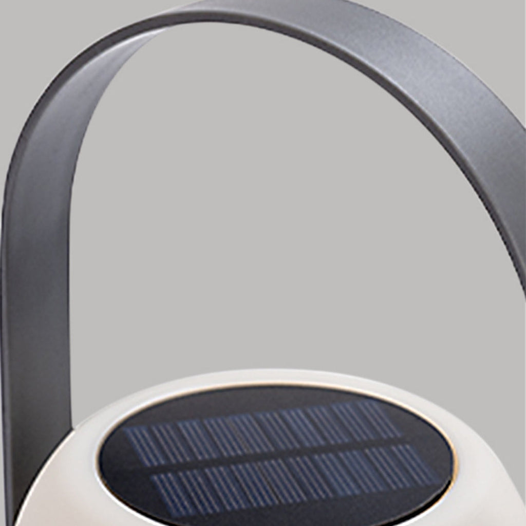 Portable Solar-Powered Waterproof LED Lantern for Outdoor Activities
