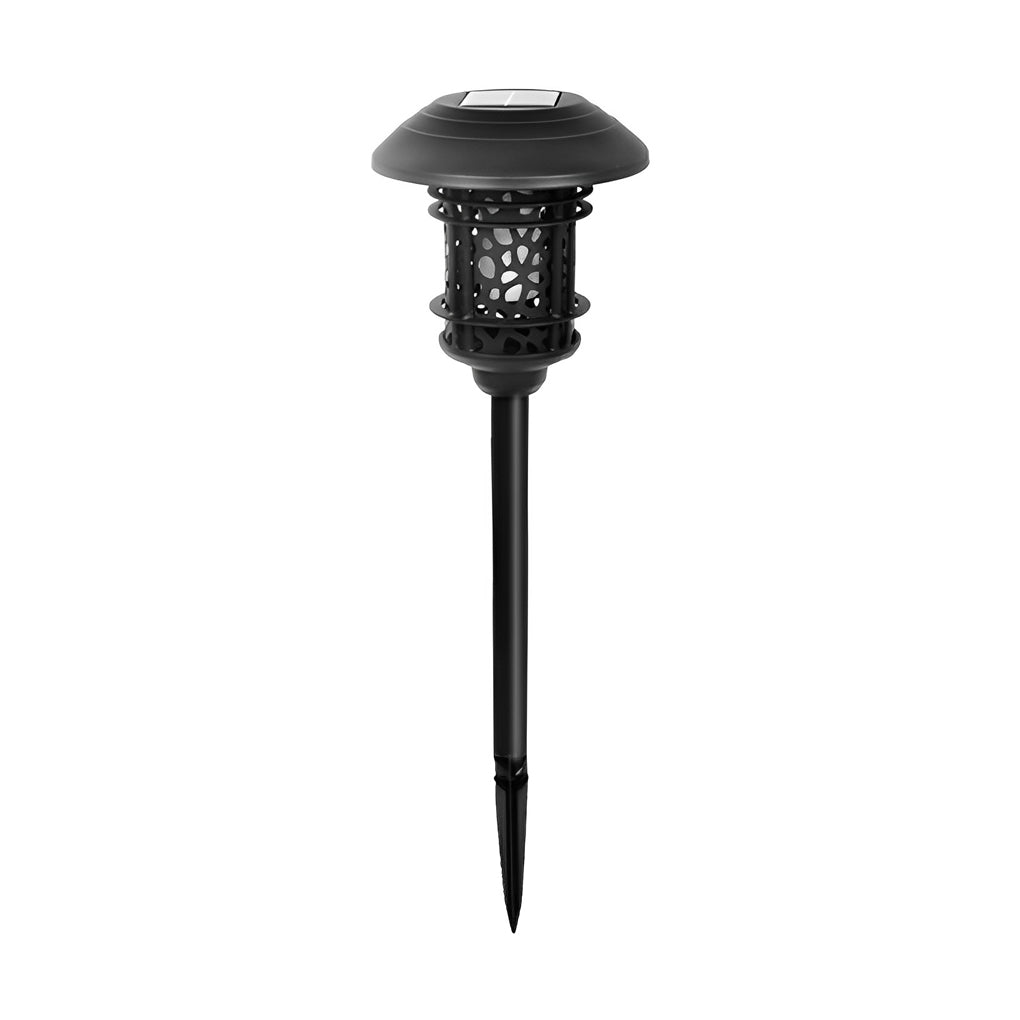 Waterproof LED Hollow Flame Path Light - Modern Outdoor Garden Lighting
