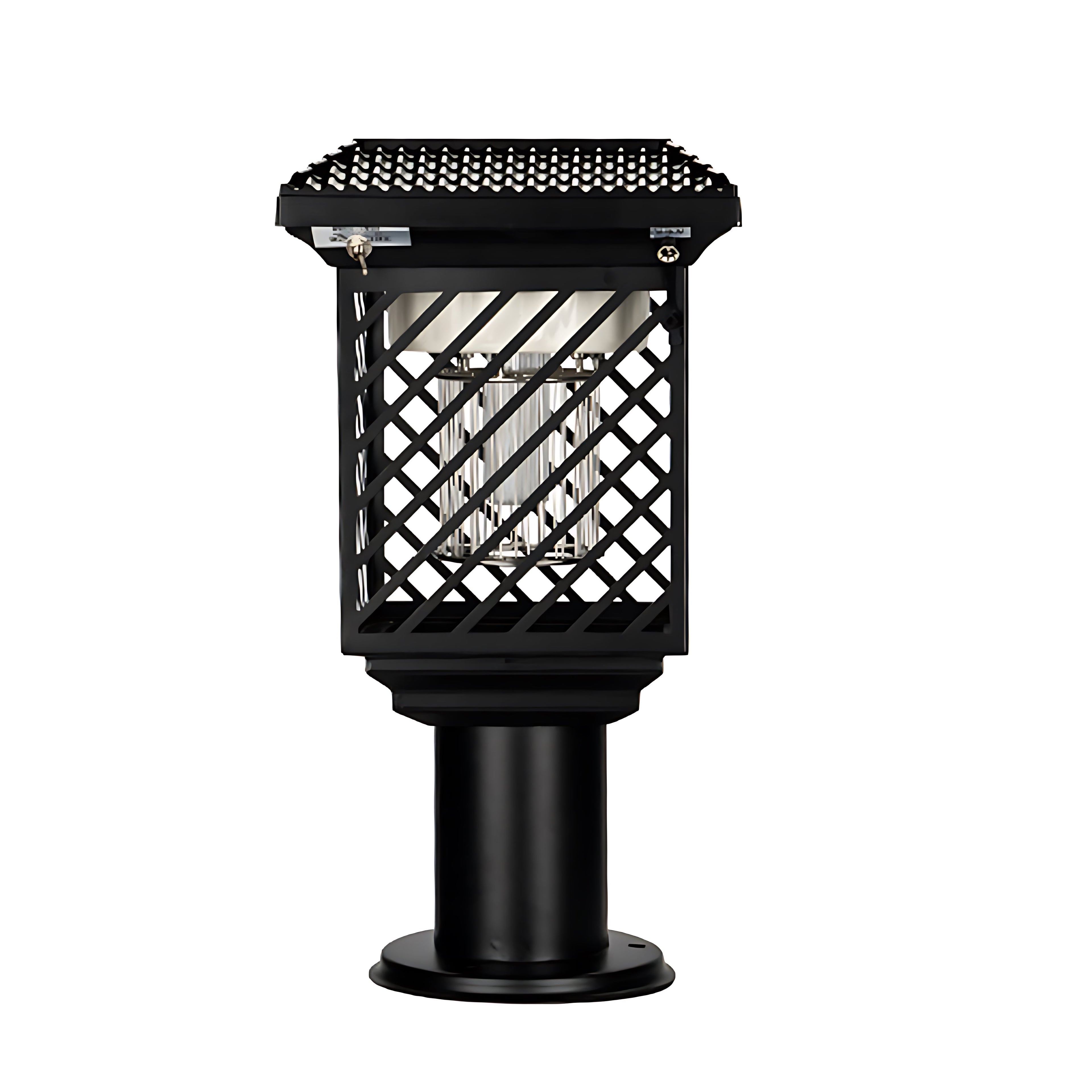 Stylish Black Stainless Steel Solar Landscape Spotlight for Outdoor Use
