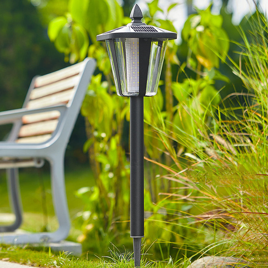 Solar-Powered LED Waterproof Lawn Light Stakes for Garden Decoration