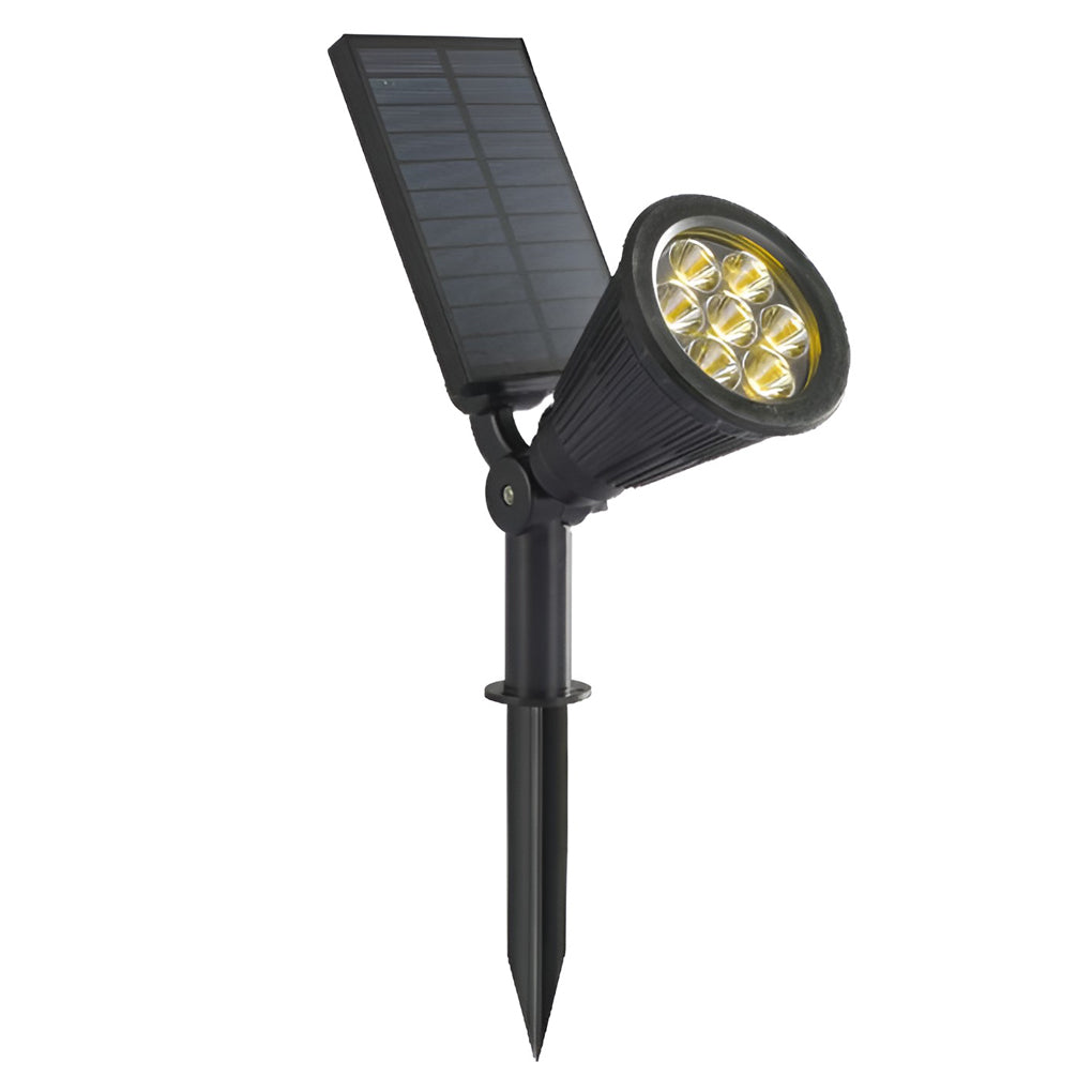 Waterproof Modern Solar Powered LED Spotlights for Garden Pathway Lighting