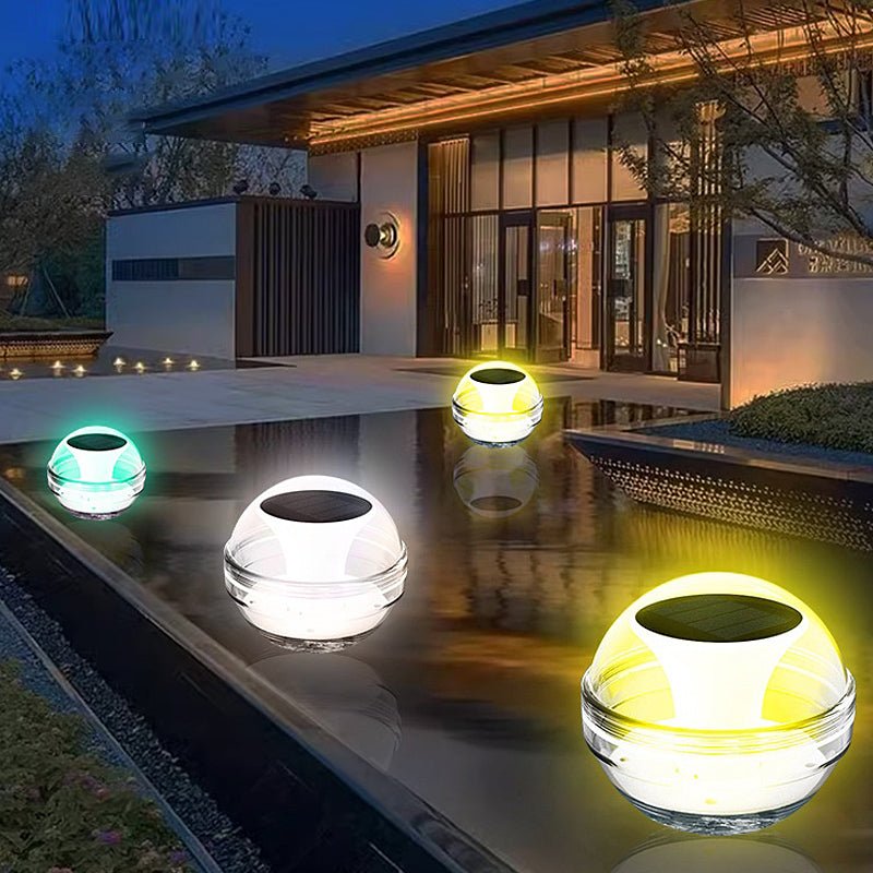 RGB Dimmable Solar Floating Pool Lights - Colorful LED Night Décor