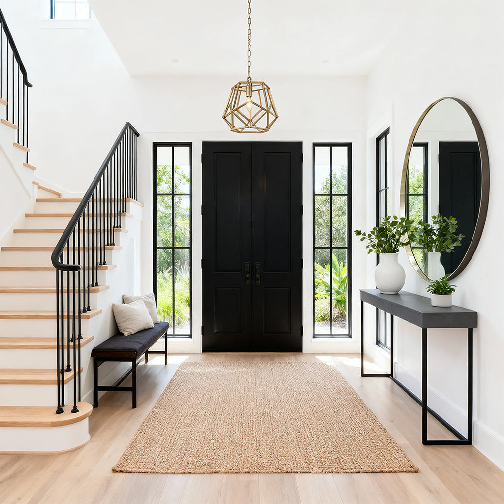 Modern Gold Geometric Hanging Pendant Light for Kitchen or Dining Room