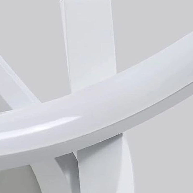 Modern Minimalist Black Metal Spiral LED Wall Sconce for Hallway Decor