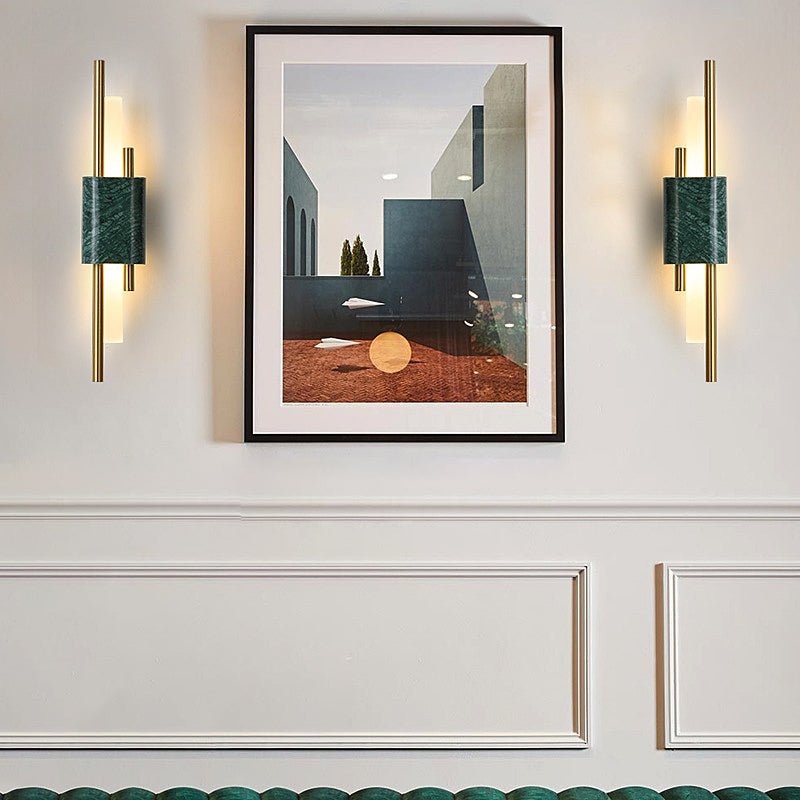 Postmodern Colorful LED Wall Light Fixture for Stylish Living Room Decor