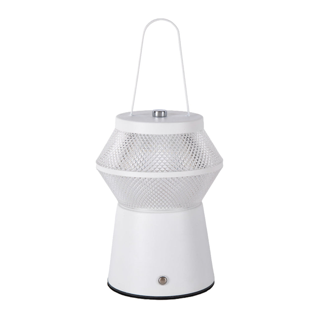 Elegant Solar-Powered LED Lantern with UV Mosquito Repellent for Patio