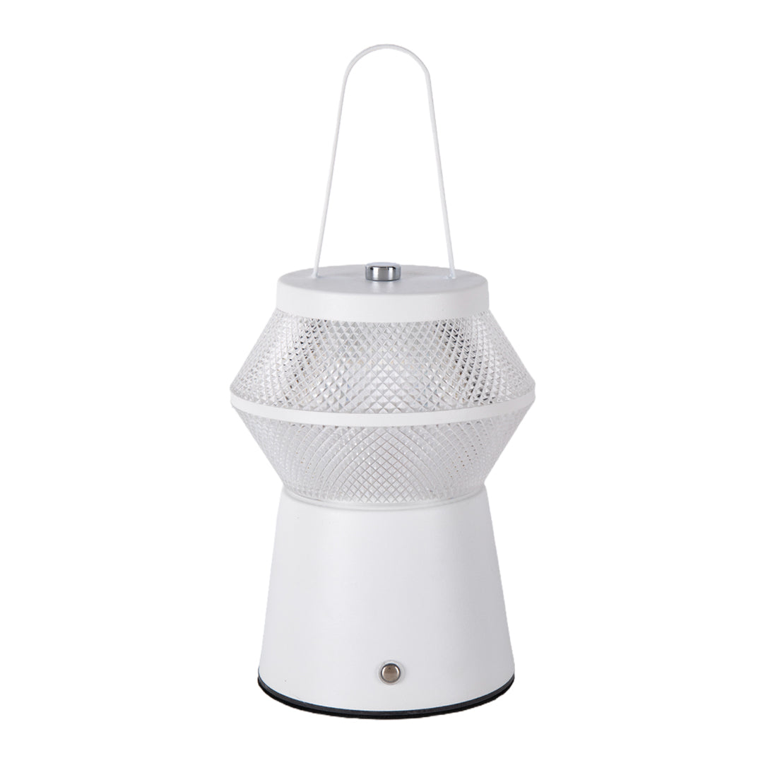 Elegant Solar-Powered LED Lantern with UV Mosquito Repellent for Patio