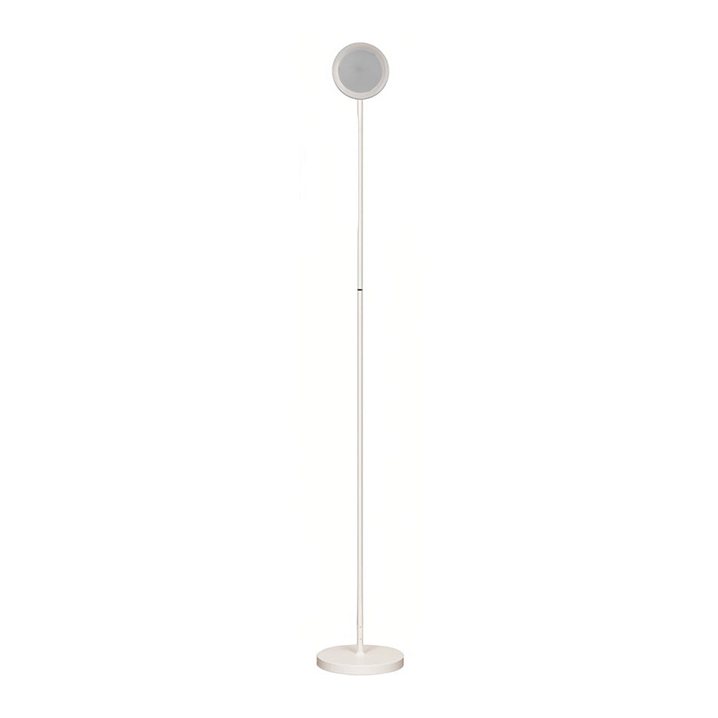 Nordic Adjustable Tall Floor Lamp in Black Metal for Bedroom Reading