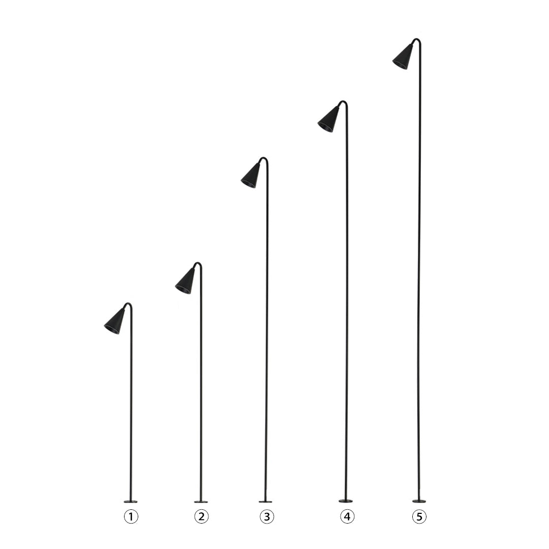 Stylish Waterproof Metal LED Pathway Lights for Outdoor Garden Lighting