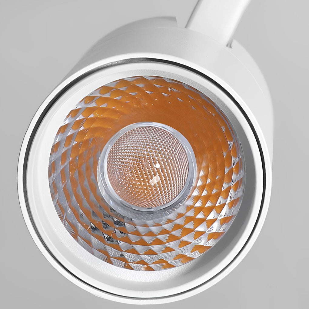 Modern White Adjustable Surface-Mounted Spot Light for Living Room