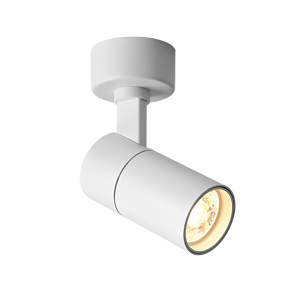 Modern White Adjustable Surface-Mounted Spot Light for Living Room