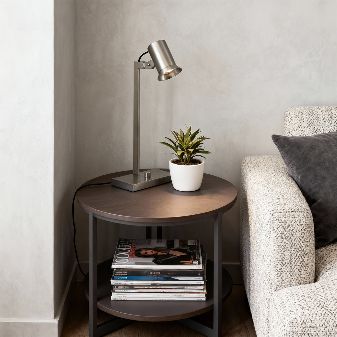 Elegant Italian-Style Metal Swing Arm Desk Lamp for Home Office Decor