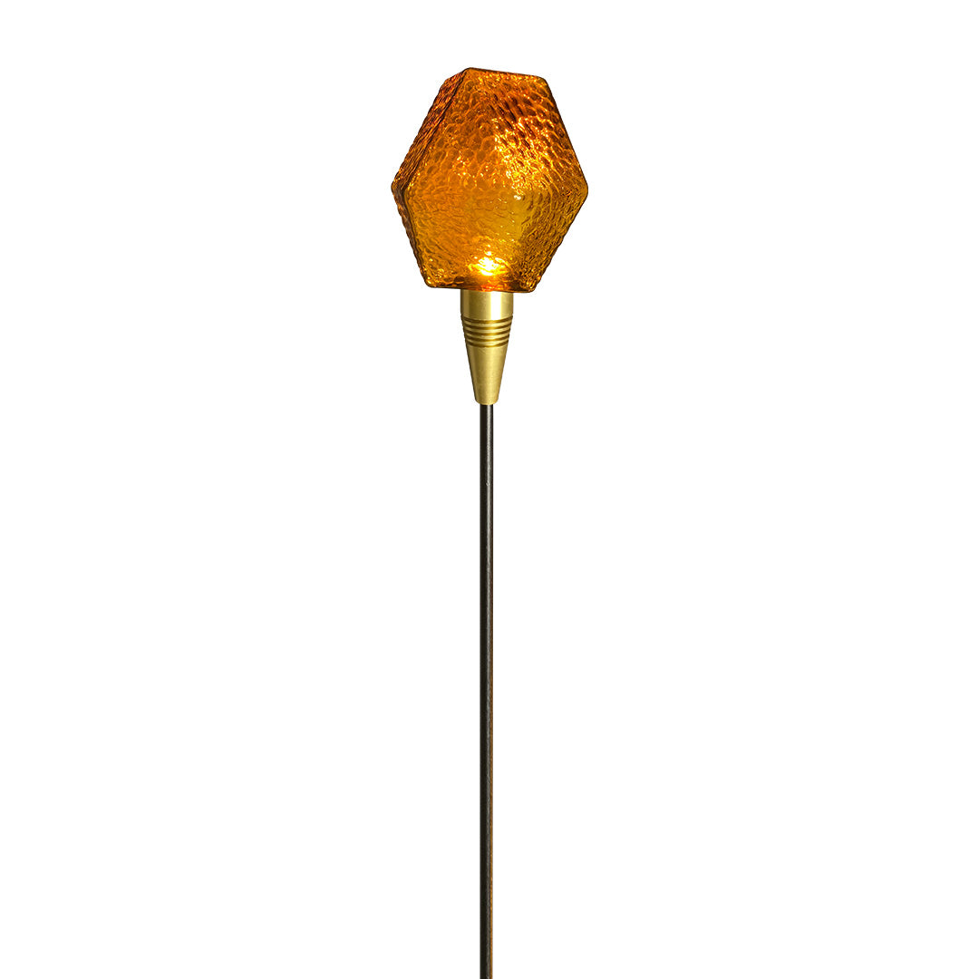 Elegant White LED Diamond Pathway Light for Outdoor Garden Walkway