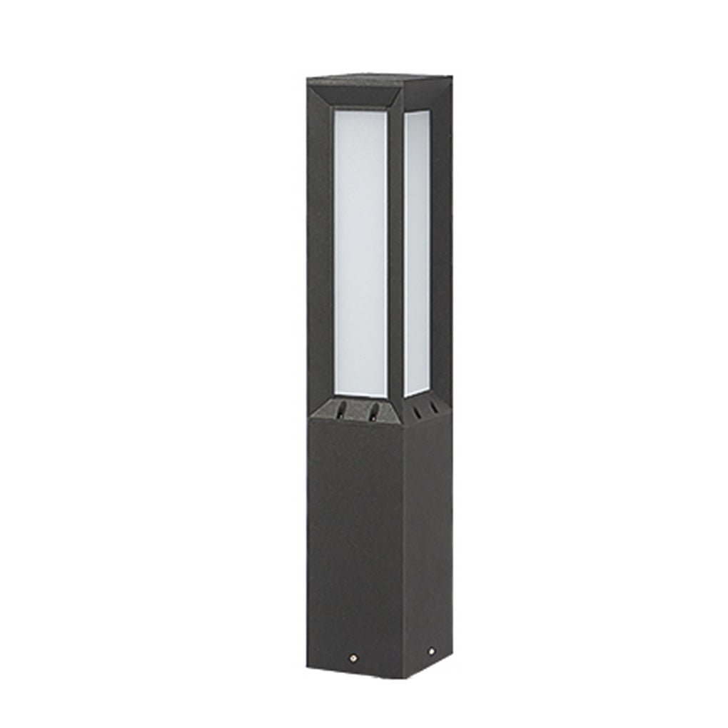Sleek Weatherproof LED Tall Bollard Lights for Outdoor Pathway Lighting