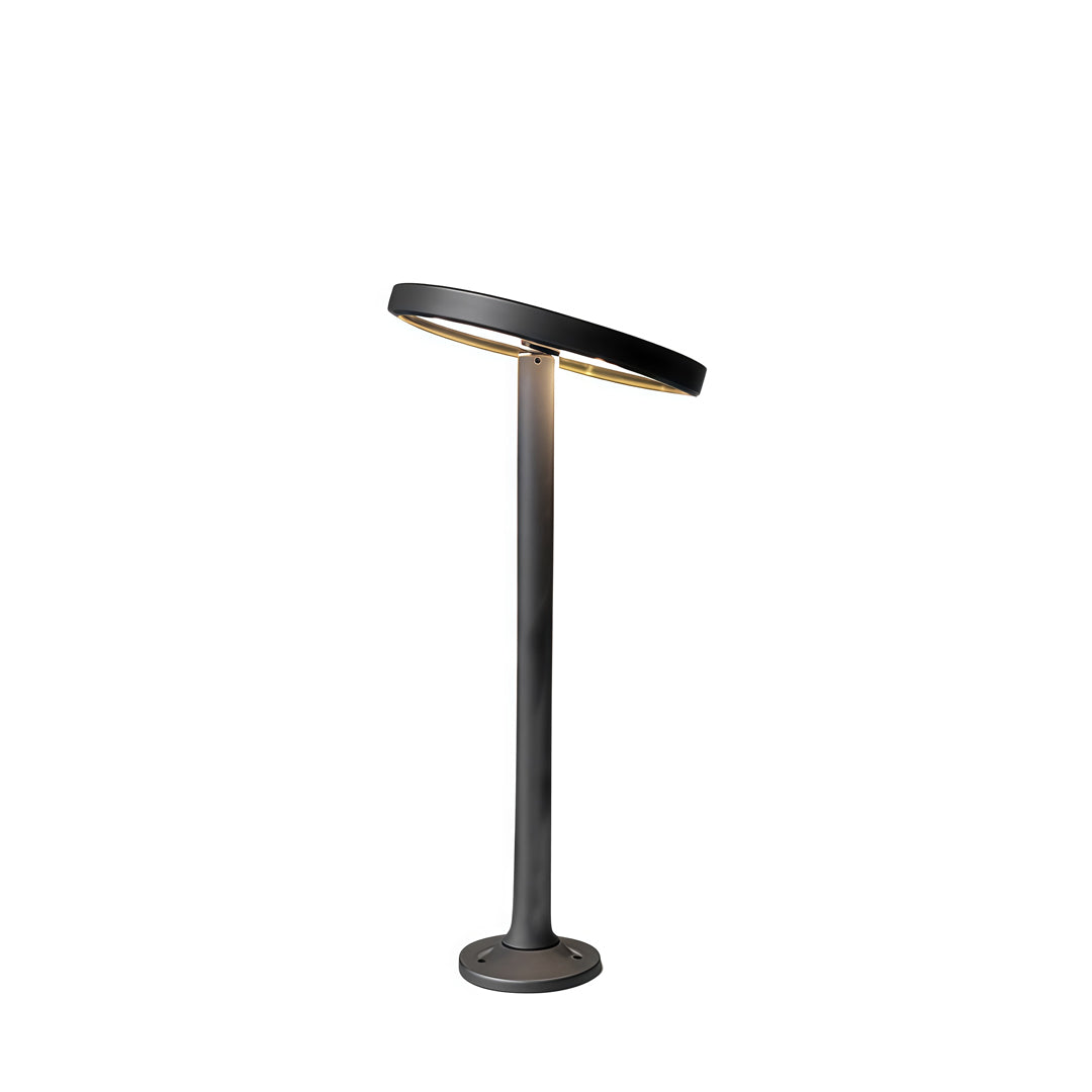 Modern Waterproof LED Path Lights in Black for Outdoor Landscape Design