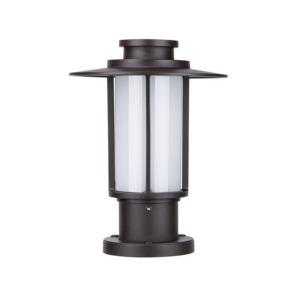 Sleek Black Metal LED Pathway Lights for Outdoor Garden Walkways