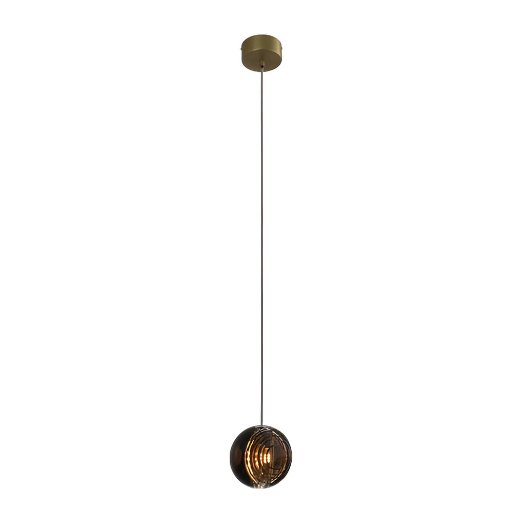Sleek Black Metal Pendant Light Fixture for Modern Kitchen or Dining Room