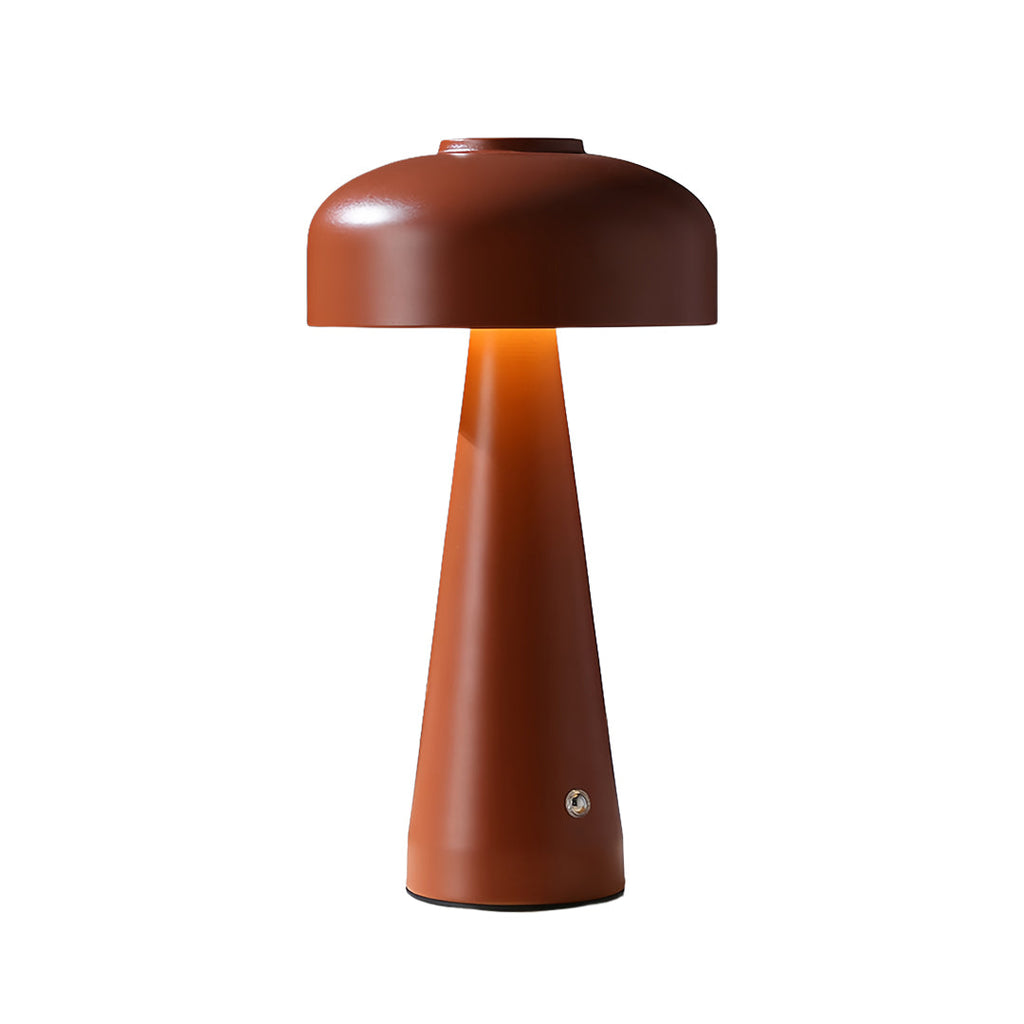 Dimmable Touch Control Portable Mushroom LED Table Lamp for Bedroom Decor