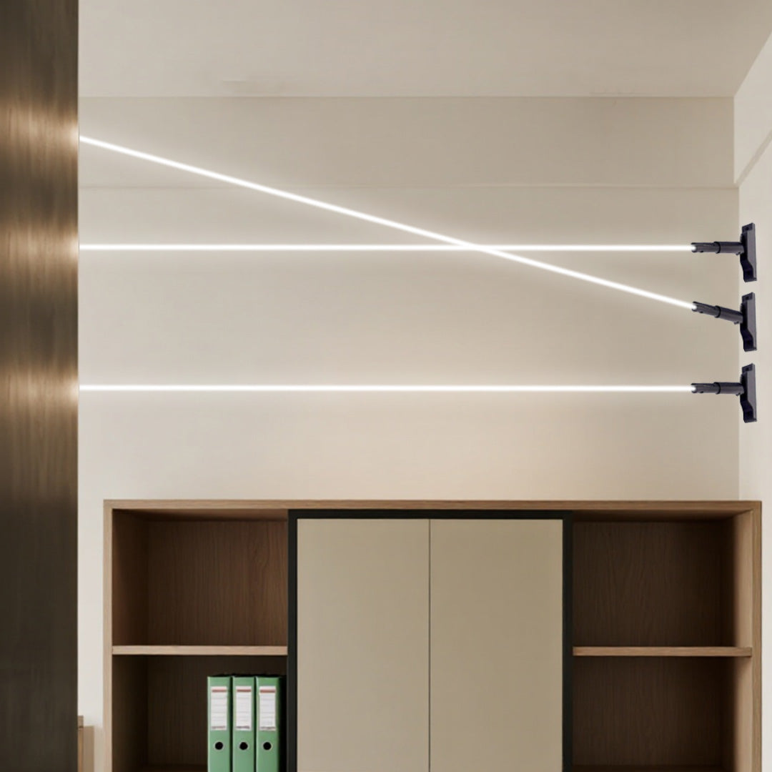 Modern Steel Adjustable Rotatable LED Strip Lights for Home Decor