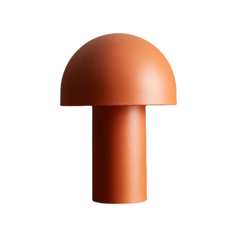 Frosted White Touch-Control Mushroom Ambient Table Lamp for Modern Interiors