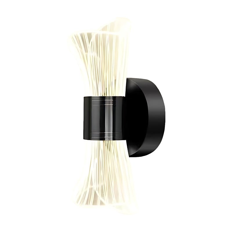 Modern LED Wall Lamp in Brass with Three-Step Dimming for Living Room