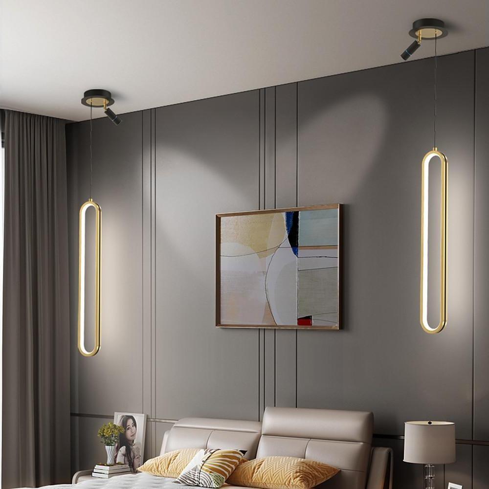 Sleek Black Metal Acrylic Pendant Light Shade for Kitchen Island Decor