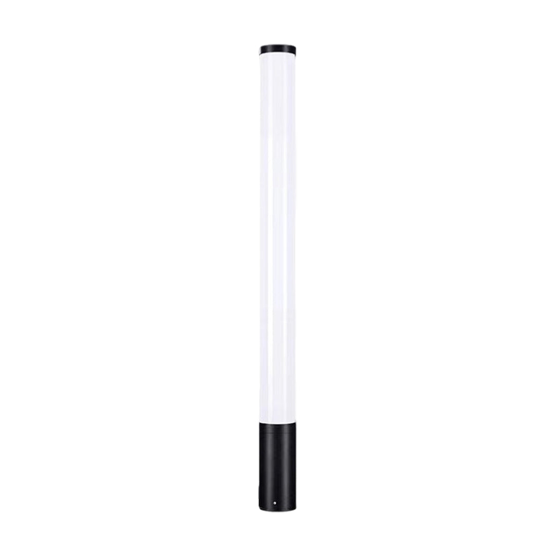 Modern Cylindrical Acrylic LED Landscape Light for Outdoor Gardens