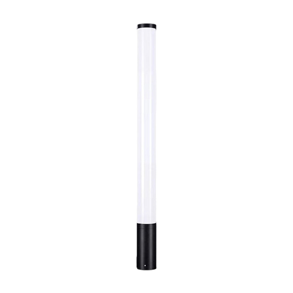 Modern White Cylindrical Acrylic LED Landscape Tube Light for Outdoors