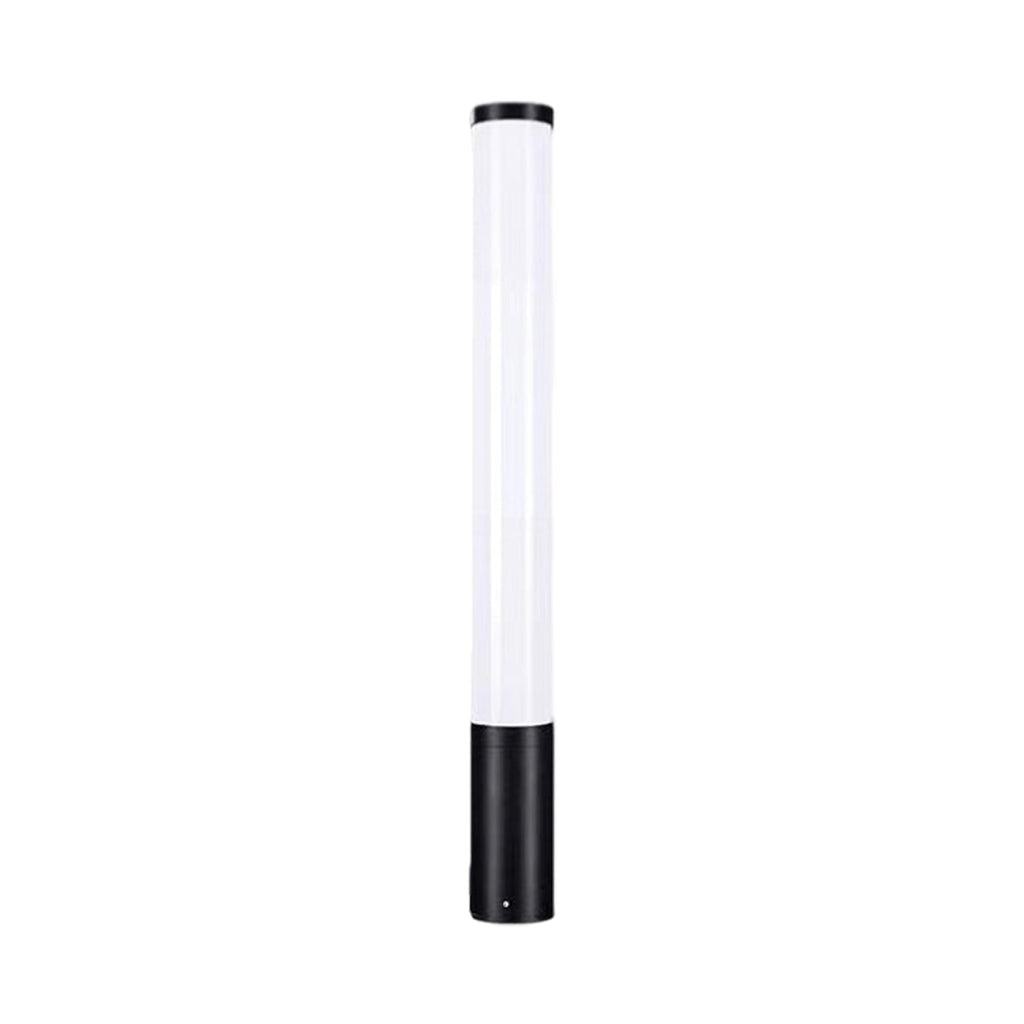 Modern Cylindrical Acrylic LED Landscape Light for Outdoor Gardens